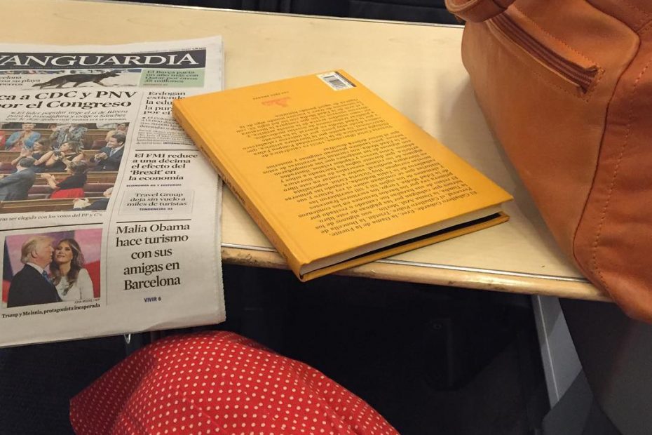 roser amills en el tren