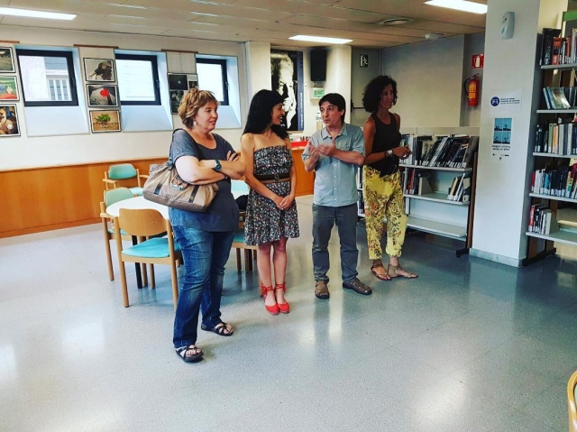 roser amills presentacion en berga con frederic garrido