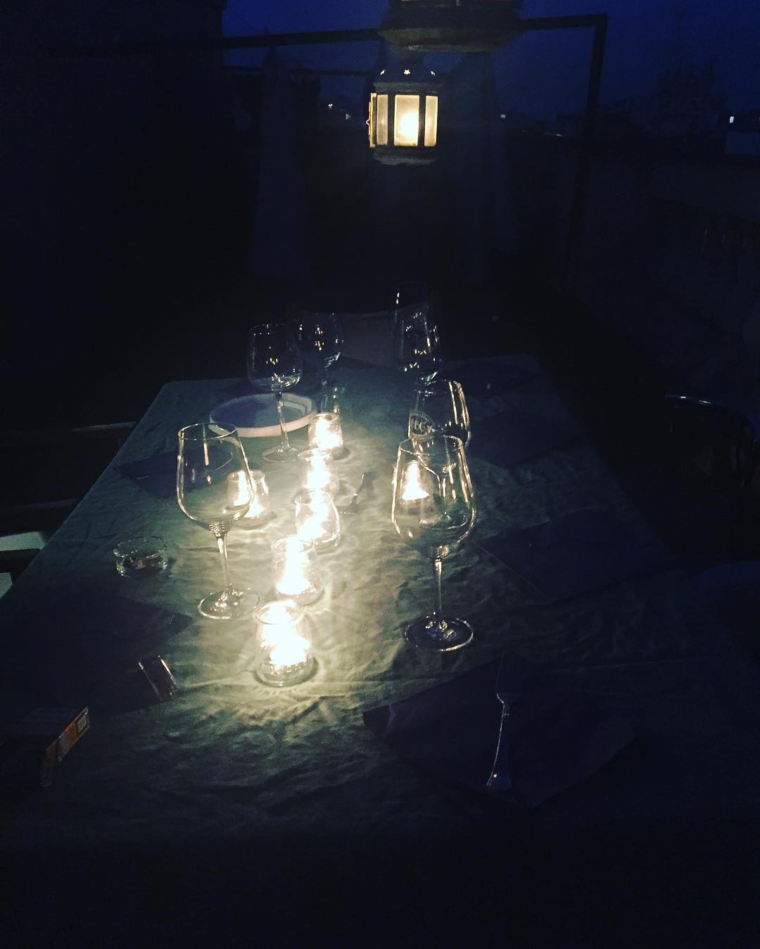 Julio y cena en la terraza? Sí!!