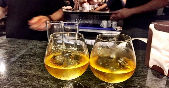 whisky con soda de la escena de la cantina de Star Wars