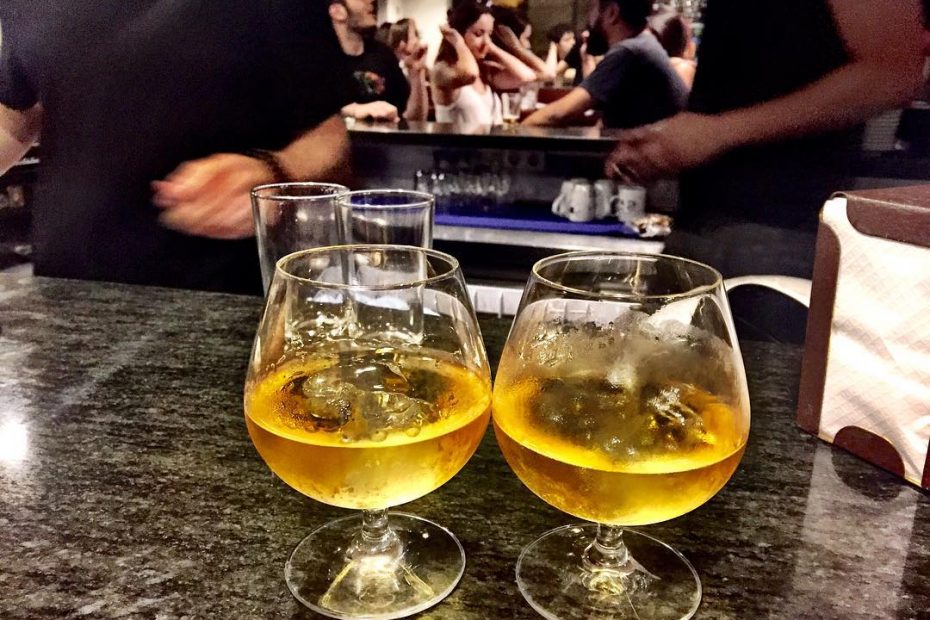 whisky con soda de la escena de la cantina de Star Wars