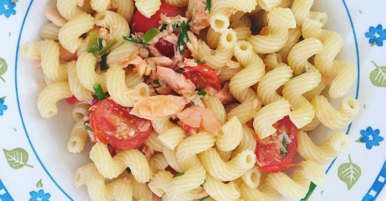 Amorelli con salmón - Roser Amills, escritora mallorquina