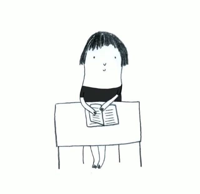 Mariona Tolosa Sistere ilustra la performance de Roser Amills El plaer de la lectura