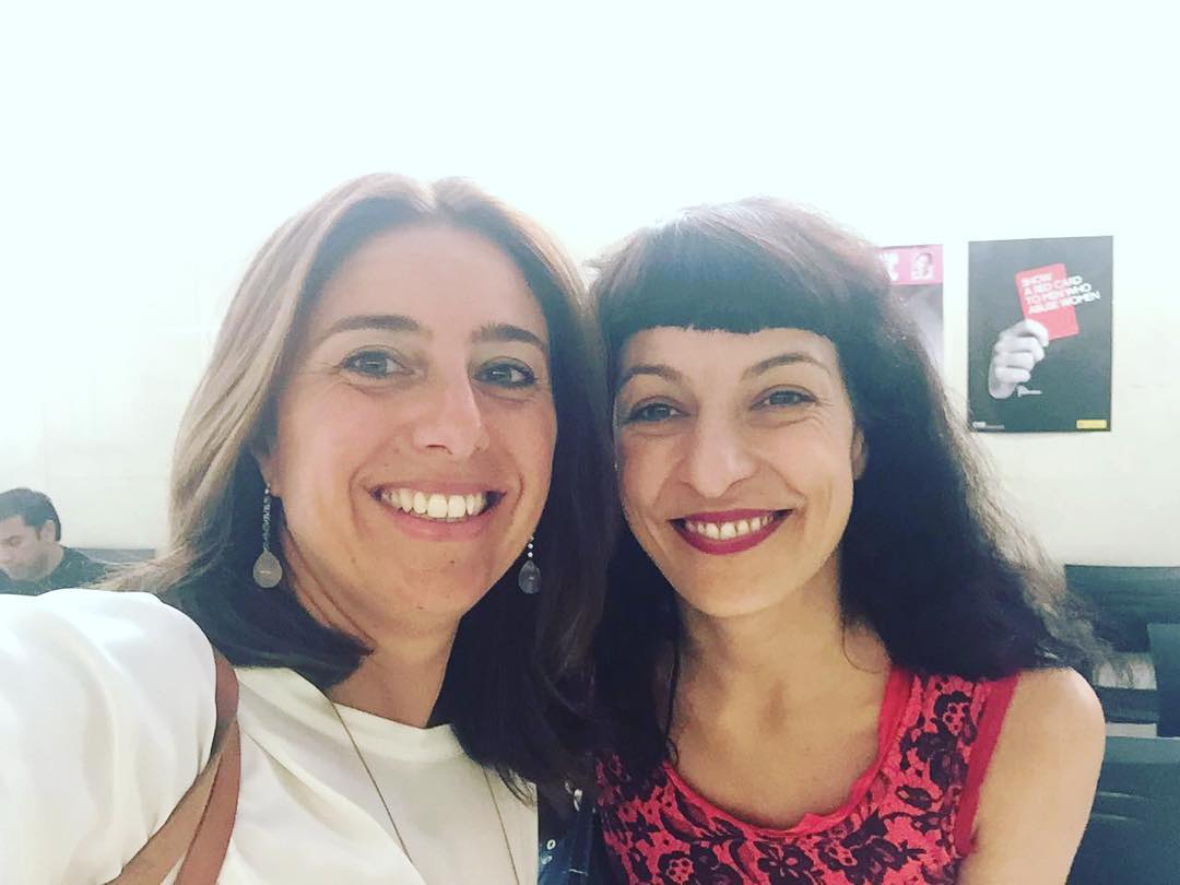 Primer encuentro de Roser Amills y Belen Marron