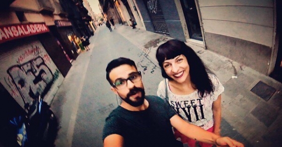 Roser Amills amb Albert Busquets