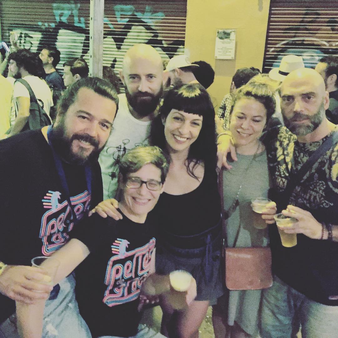 Roser Amills amb les perles de gracia, festes de gracia