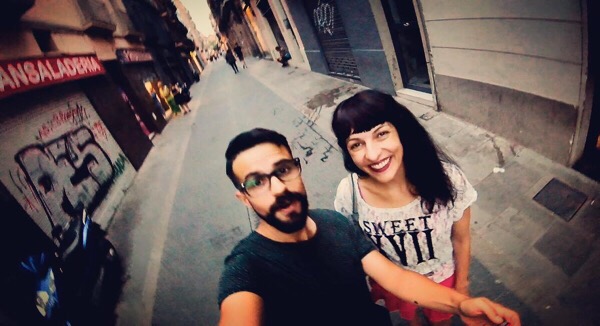 Roser amills con albert busquets