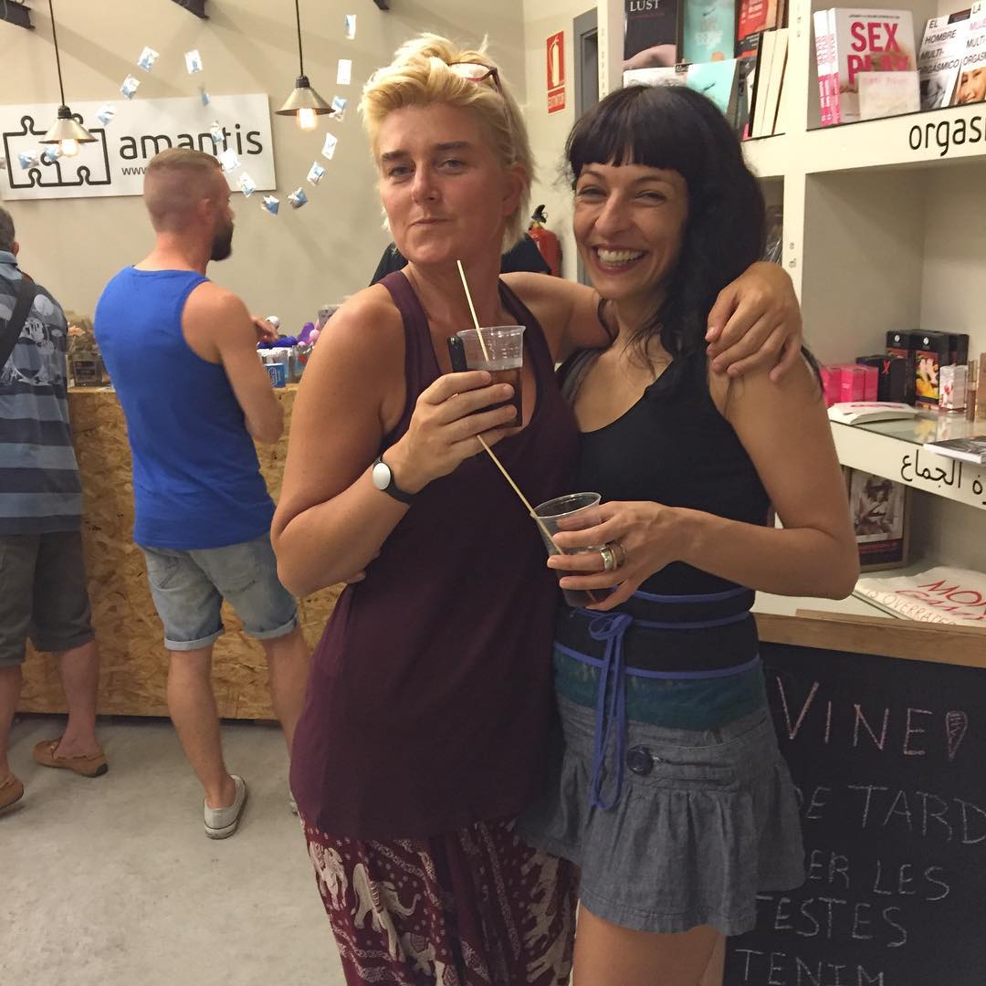 Roser Amills con Imma Sust
