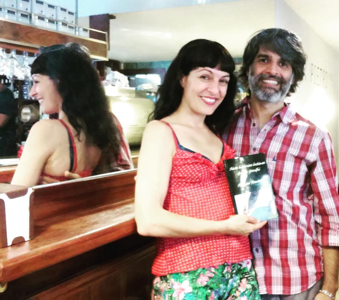 Roser Amills con Sameer Rawal