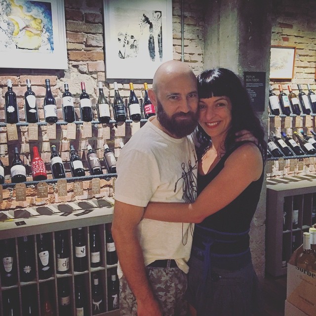 Roser Amills con su novio napolitano, Marco