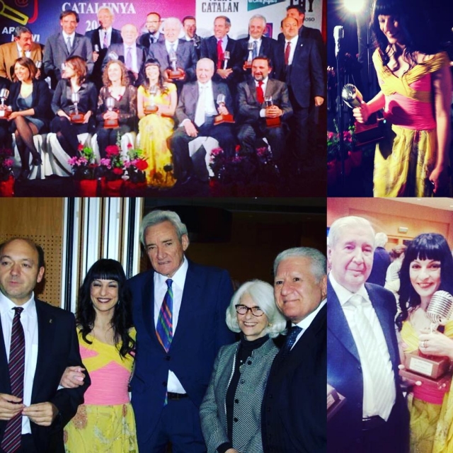 Roser Amills, premio Microfono de plata APEI PRTVI