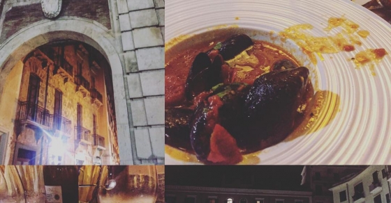 Estoy disfrutando mucho esta cena en la Osteria Angolo Masuccio! - Roser Amills, escritora mallorquina