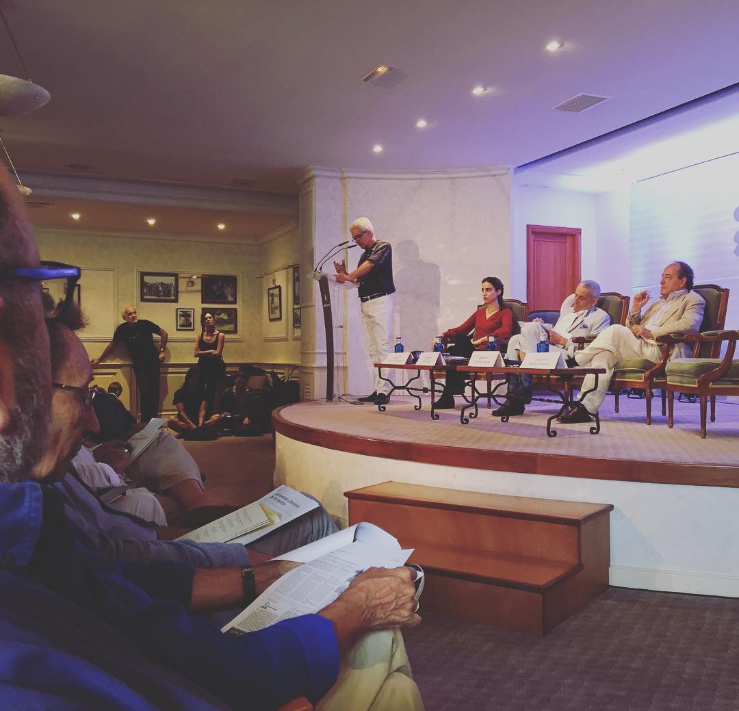 Espectacular última sesión #ConversesFormentor2016 gracias a la #FundacionSantillana @barcelohotelsresorts @elpaiscultural @GrupoPRisa #conversesformentor #mallorca #formentor #escritores