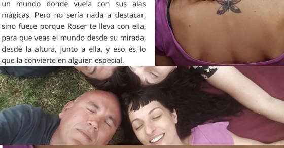Me ha hecho mucha ilusión que el gran Raimon Moreno escriba sobre mí, sus bellas palabras emocionan!! - Roser Amills, escritora mallorquina