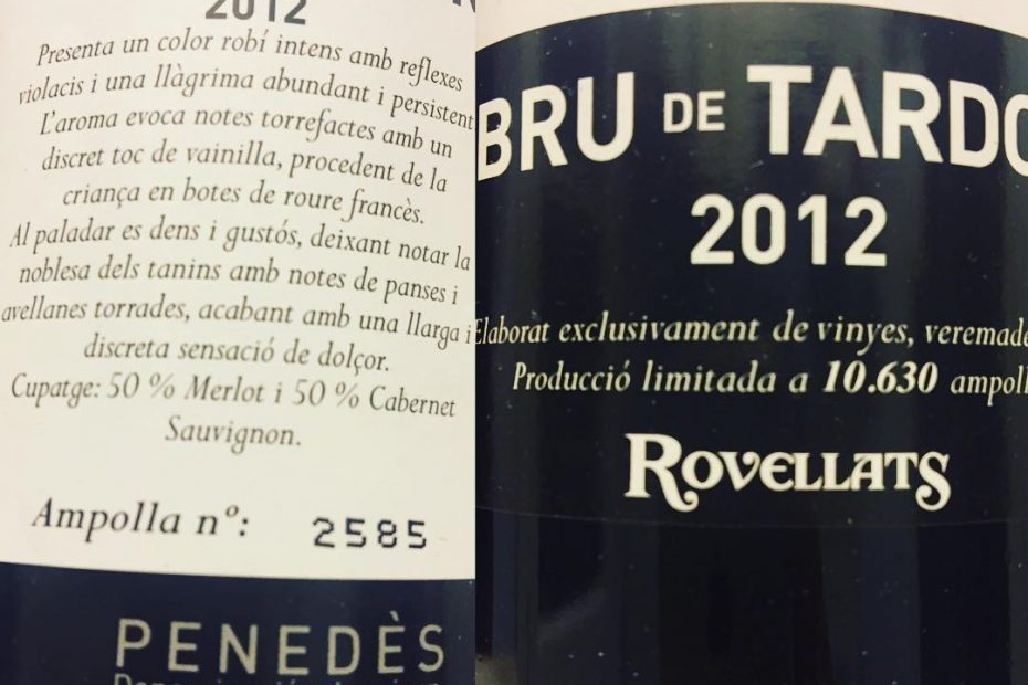 Cava Rovellats De Maria Rosa Cardona