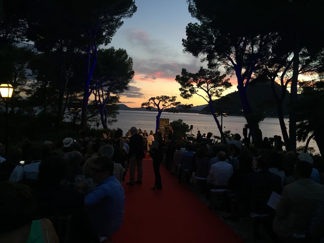 Os envío un vistazo a la entrega del Premio Formentor de las Letras 2016 #conversesformentor2016