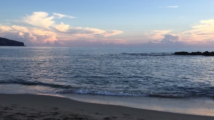 Os envío besitos y un poco de mar #palinuro #palinurolesaline