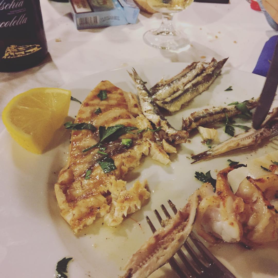 Delizia di mare.Con Marco