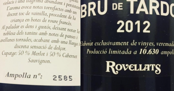 Roser Amills agradece a Cava Rovellats este regalo tan especial y dedica unas palabras de cariño a Maria Rosa Cardona