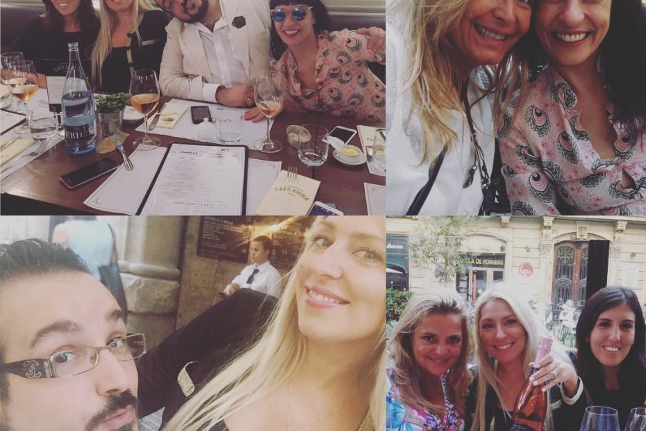 roser amills con angie arellano y eloy prive