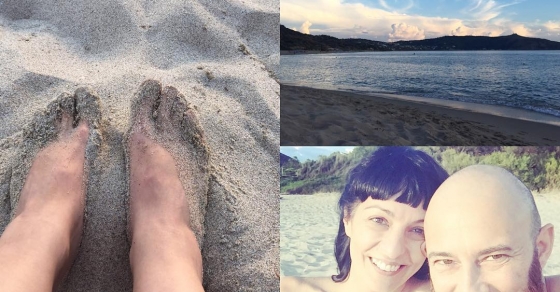 Roser Amills Con Marco Della Porta En Palinuro