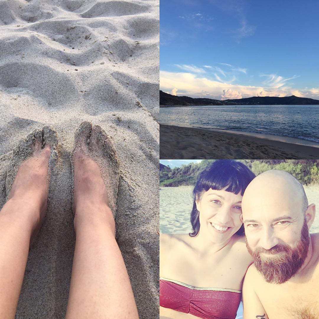 Esta playa es el paraíso #palinuro #palinurolesaline toda para nosotros   Santa Braguita