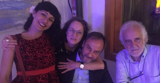 roser amills con marta sanz en las converses de formentor