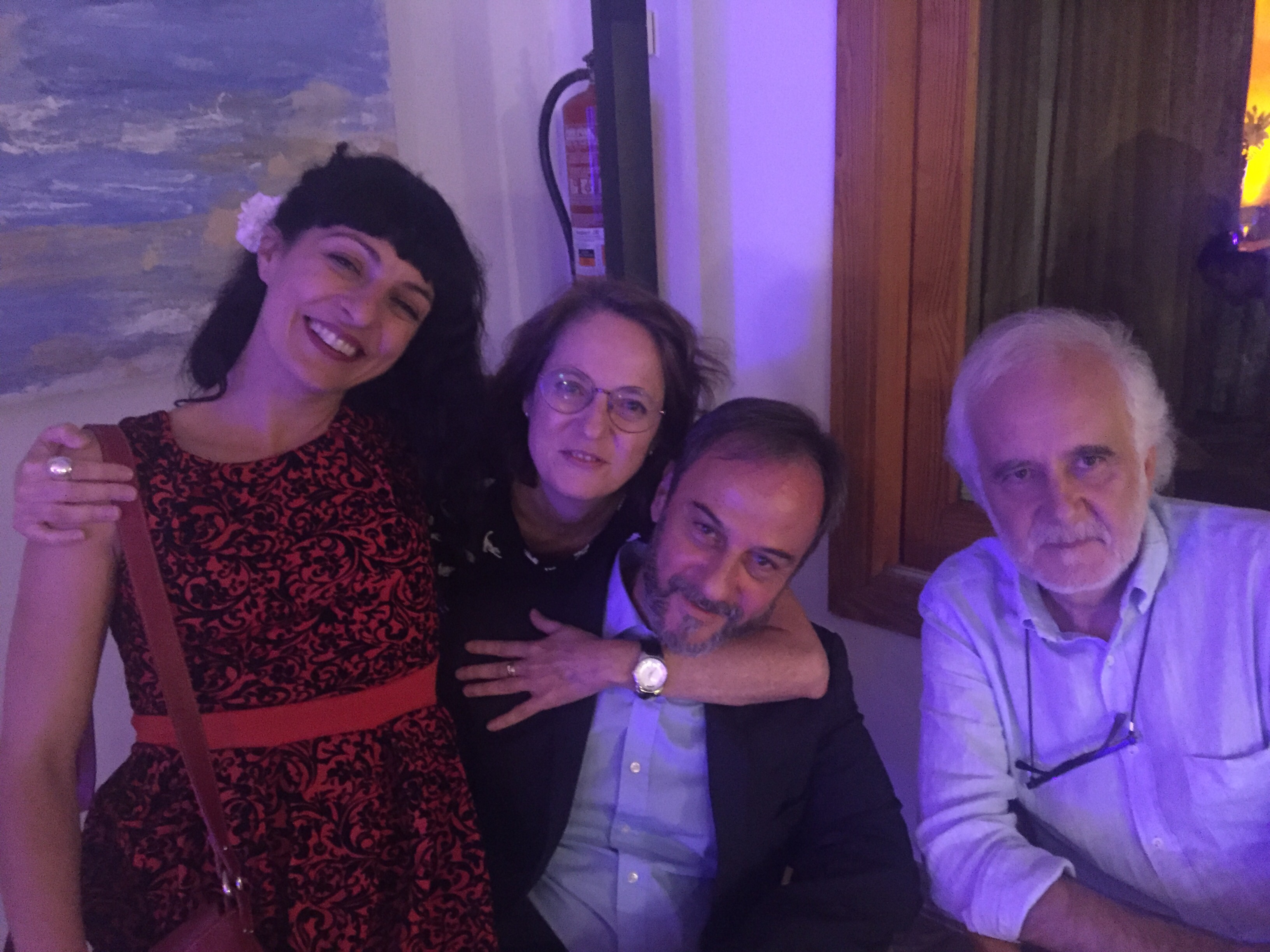 roser amills con marta sanz en las converses de formentor