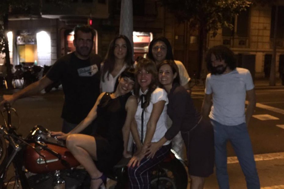 roser amills en moto en la radio