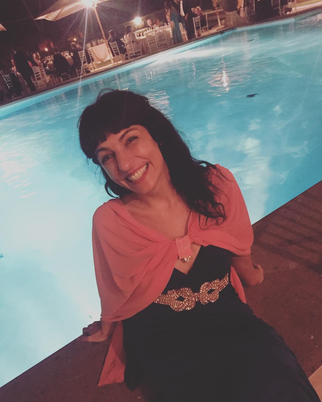 Estamos a punto de cenar.#fabioedalessandra  