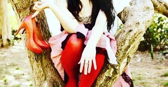 Roser Amills fotografiada por Guy Aelbrecht en Barcelona