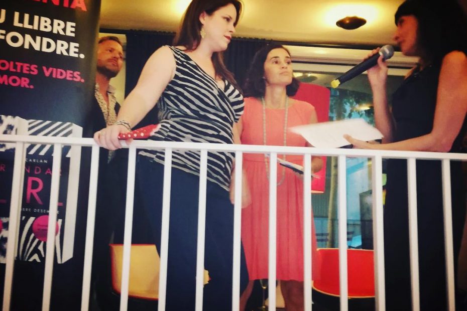 roser amills presenta el libro de audrey carlan en barcelona