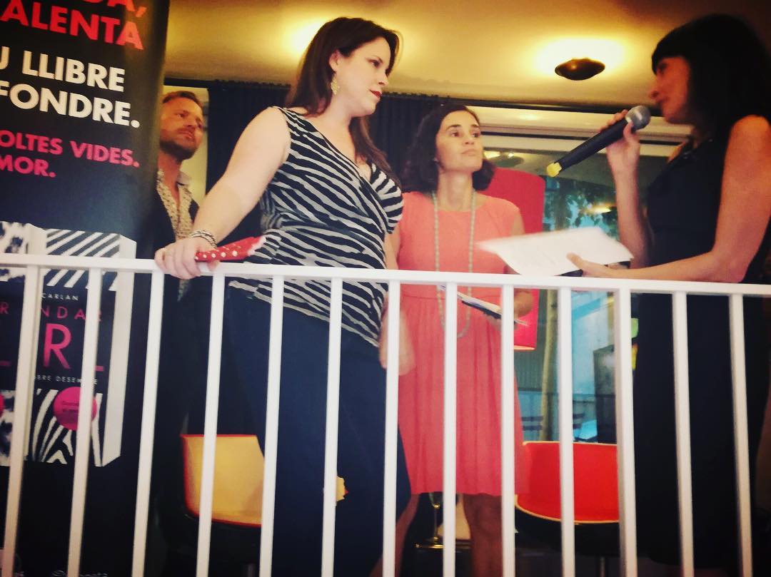 roser amills presenta el libro de audrey carlan en barcelona