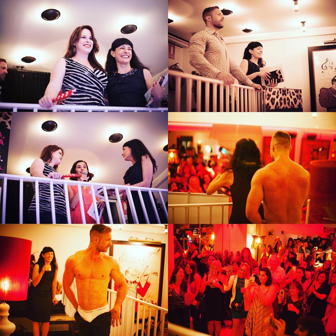 roser amills presenta el libro de audrey carlan en barcelona