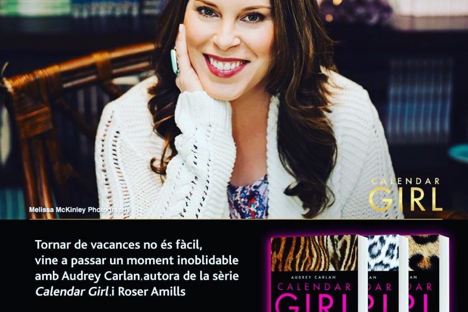 roser amills presenta la novela de audrey carlan en barcelona