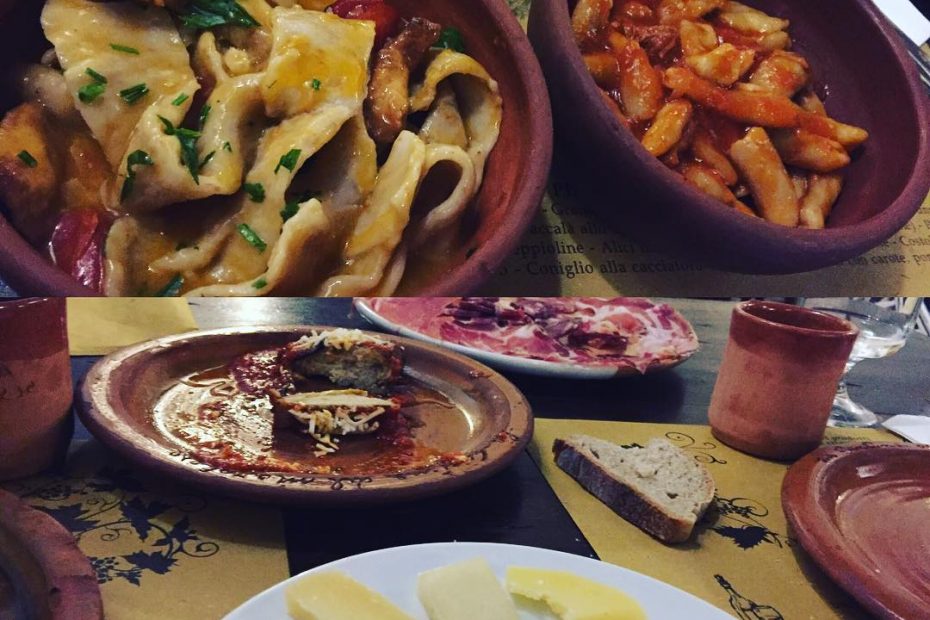 roser amills y marco della porta en napoles