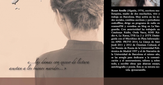 "Las damas con exceso de lectura asustan a los buenos maridos" #labachillera lectura de este otoño - Roser Amills, escritora mallorquina
