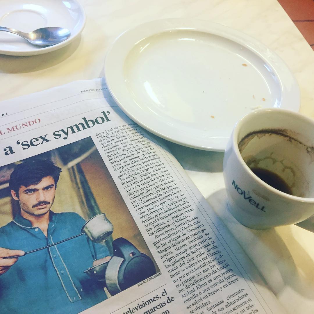 Bonita historia la del joven pastún #arshadkhan y su instagram-estrellato