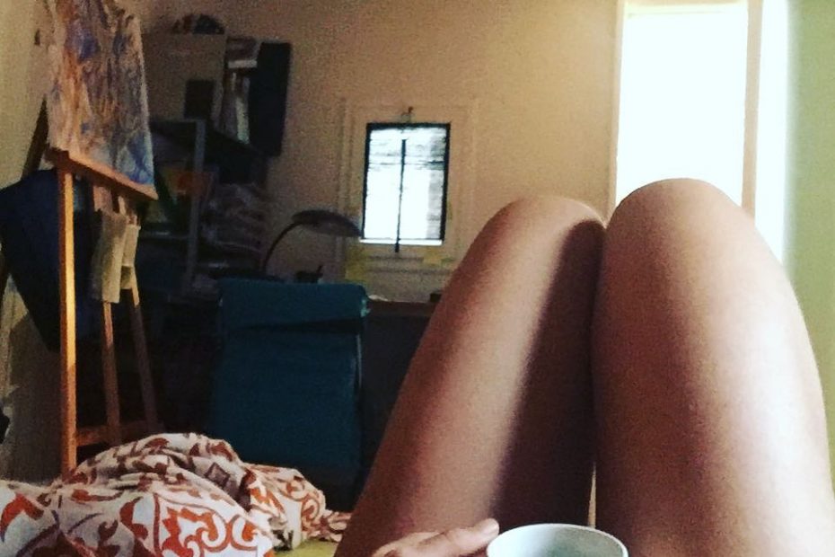 cafe italiano en la cama