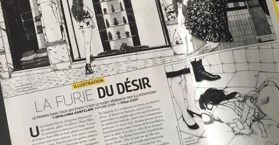 ilustracion de apollonia saintclair de roser amills