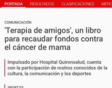 He participado en 'Terapia de amigos', un libro para recaudar fondos contra el cáncer de mama - Roser Amills, escritora mallorquina