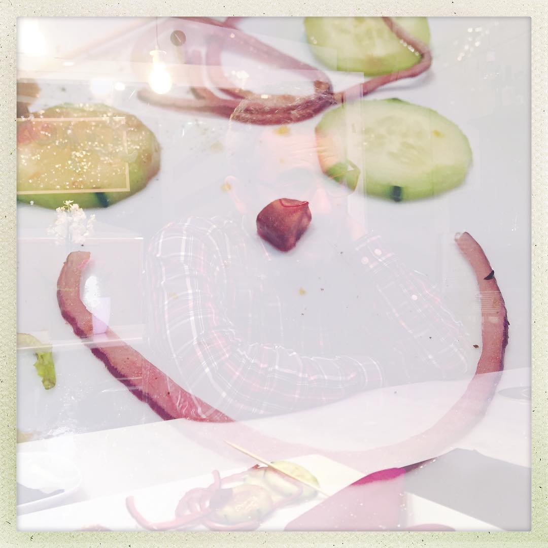 Cervesa a l'Horiginal amb en Toni Planas, gran conversa, he après molt! [collage de Joan, 9 anys]