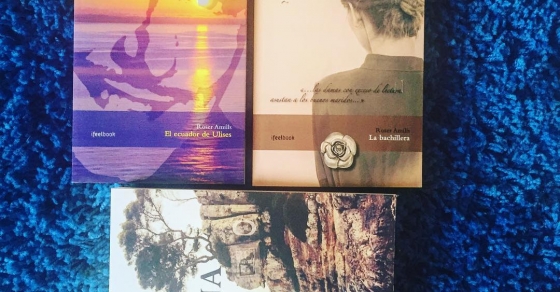 Mis tres novelas: #Labachillera #elecuadordeulises #sébuena 2 libros de roser amills