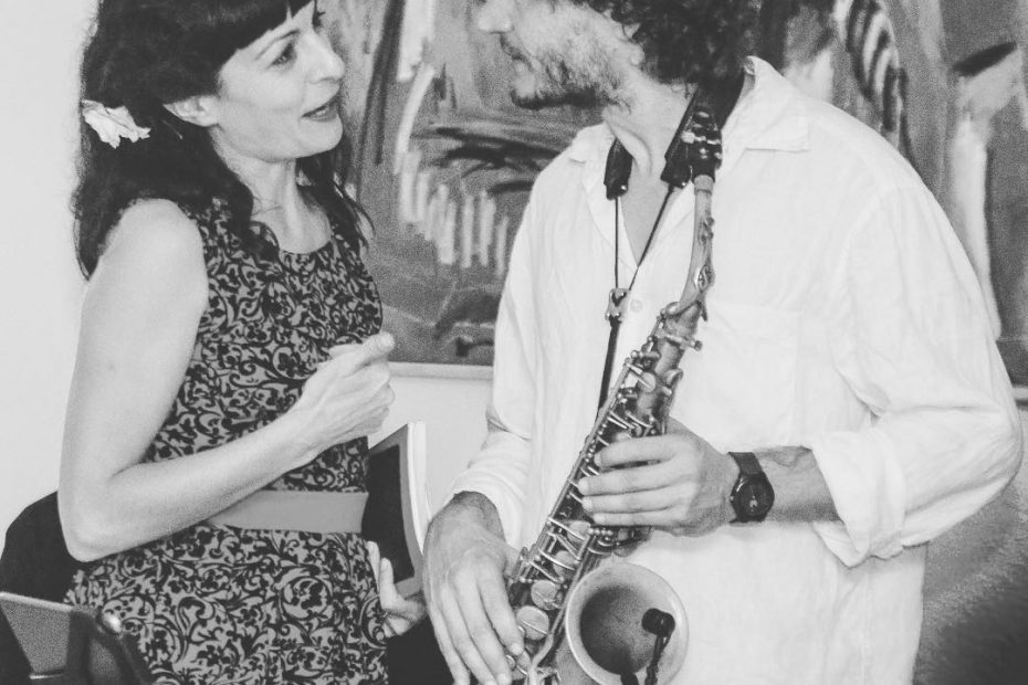 recital de poesia y jazz en las converses de formentor, foto de cati cladera