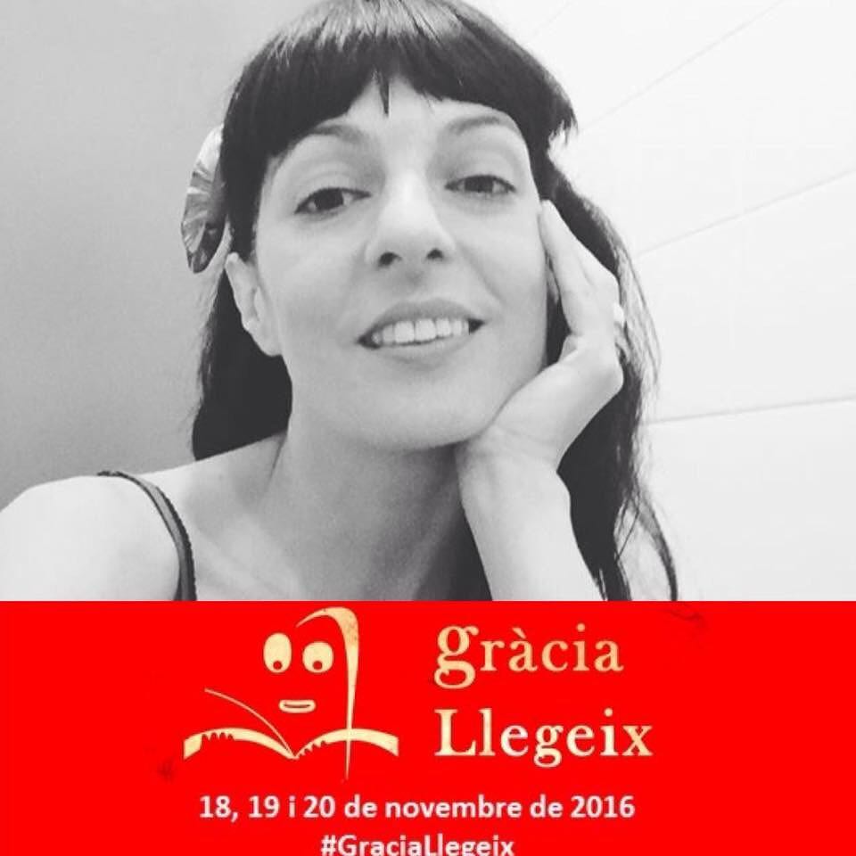 Roser Amills participa al festival gracia llegeix de la biblioteca jaume fuster