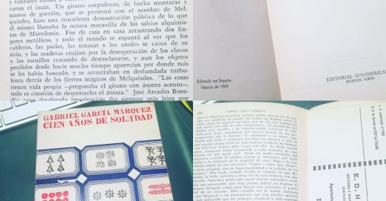 Mi biblioteca es así de mágica. Un día os cuento cómo llegó, hace más de 20 años, esta 1å edición española de #cienañosdesoledad 2 Mi biblioteca es así de mágica. Un día os cuento cómo llegó, hace más de 20 años, esta 1å edición española de #cienañosdesoledad - Roser Amills, escritora mallorquina