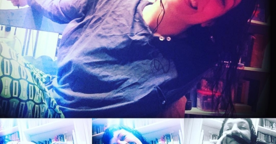 He jugado este ratito con mi mando @smilephotolab y paro ya!! - Roser Amills, escritora mallorquina