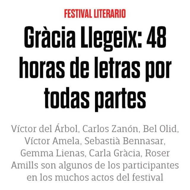 Biblioteca Jaume Fuster Gracia Llegeix