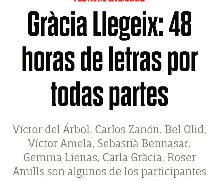 Biblioteca Jaume Fuster Gracia Llegeix