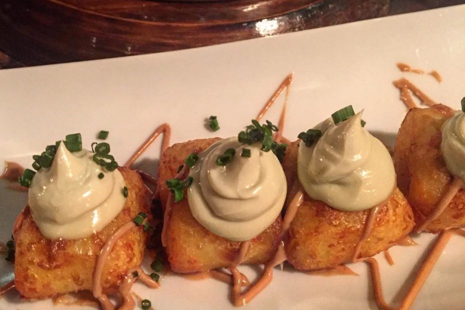 Patatas Bravas De Cabrales En El Chigre